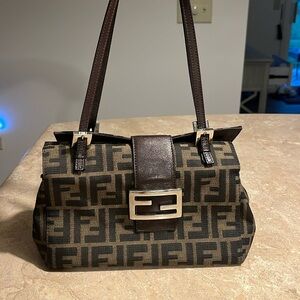 Fendi Bento Box Bag Zucca Canvas Small